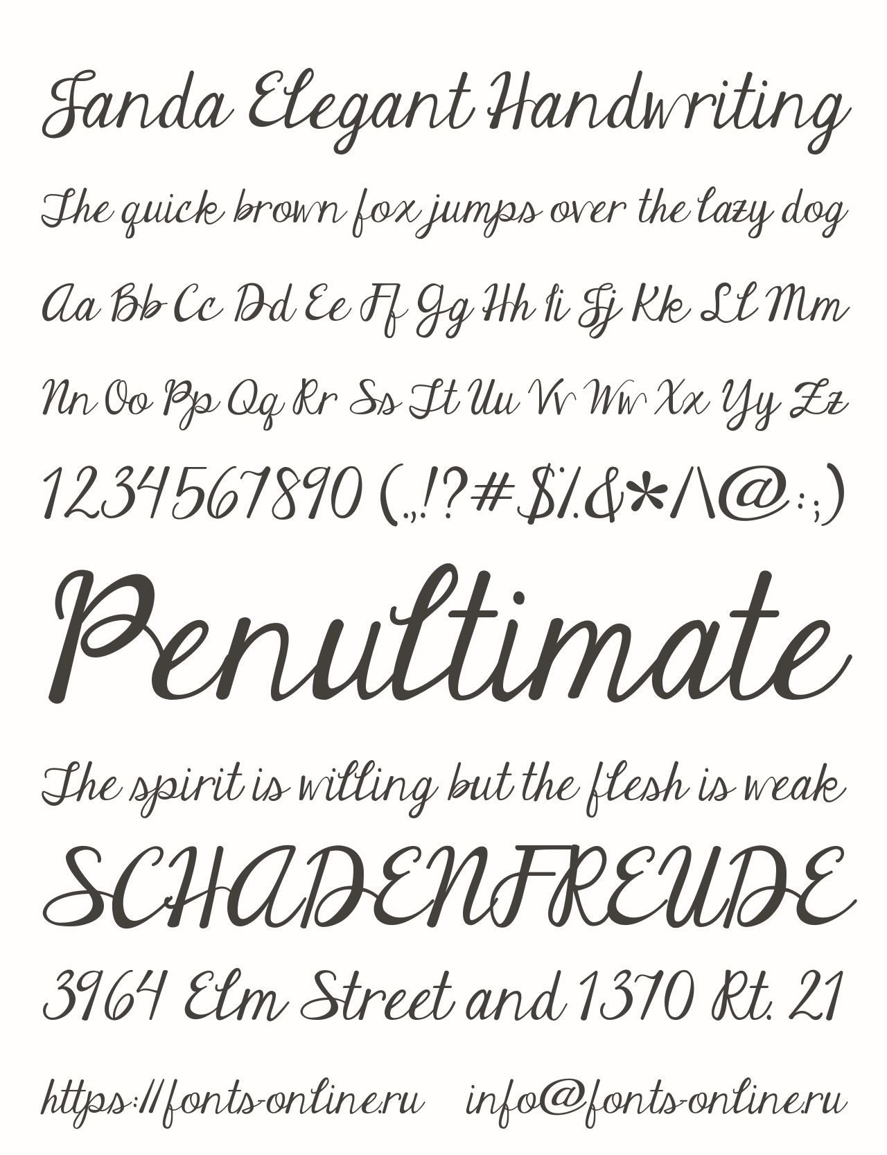 Janda Elegant Handwriting Free Font Download